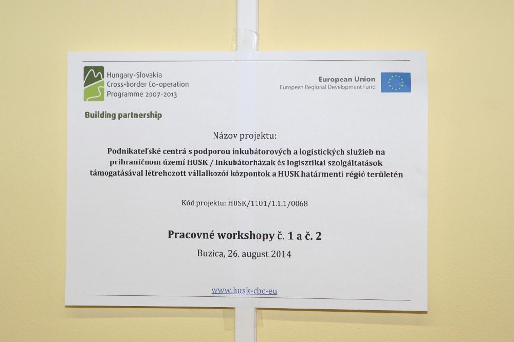 2. workshop - 26.08.2014